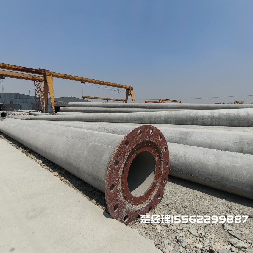 青云谱12米无拉线电杆